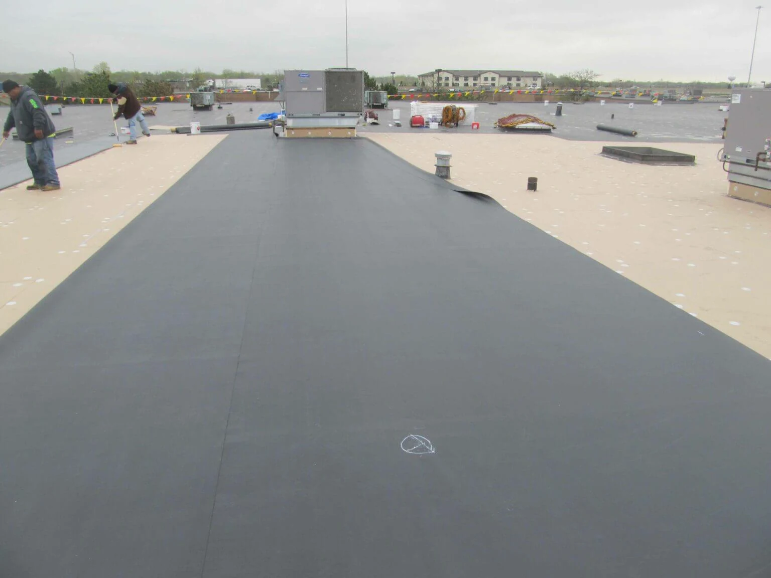 White EPDM in Lincoln, NE